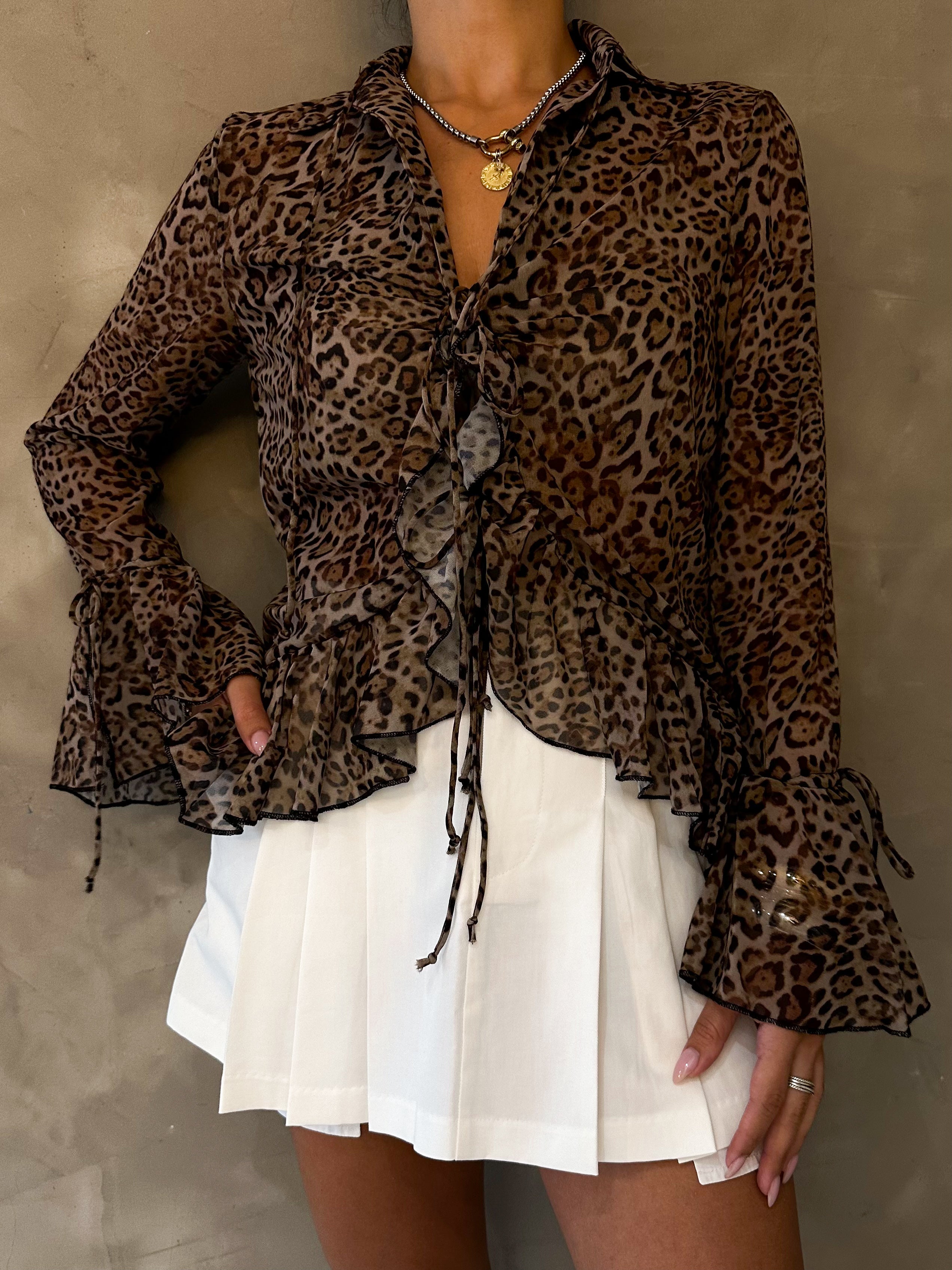 FERNANDA ANIMAL PRINT TOP