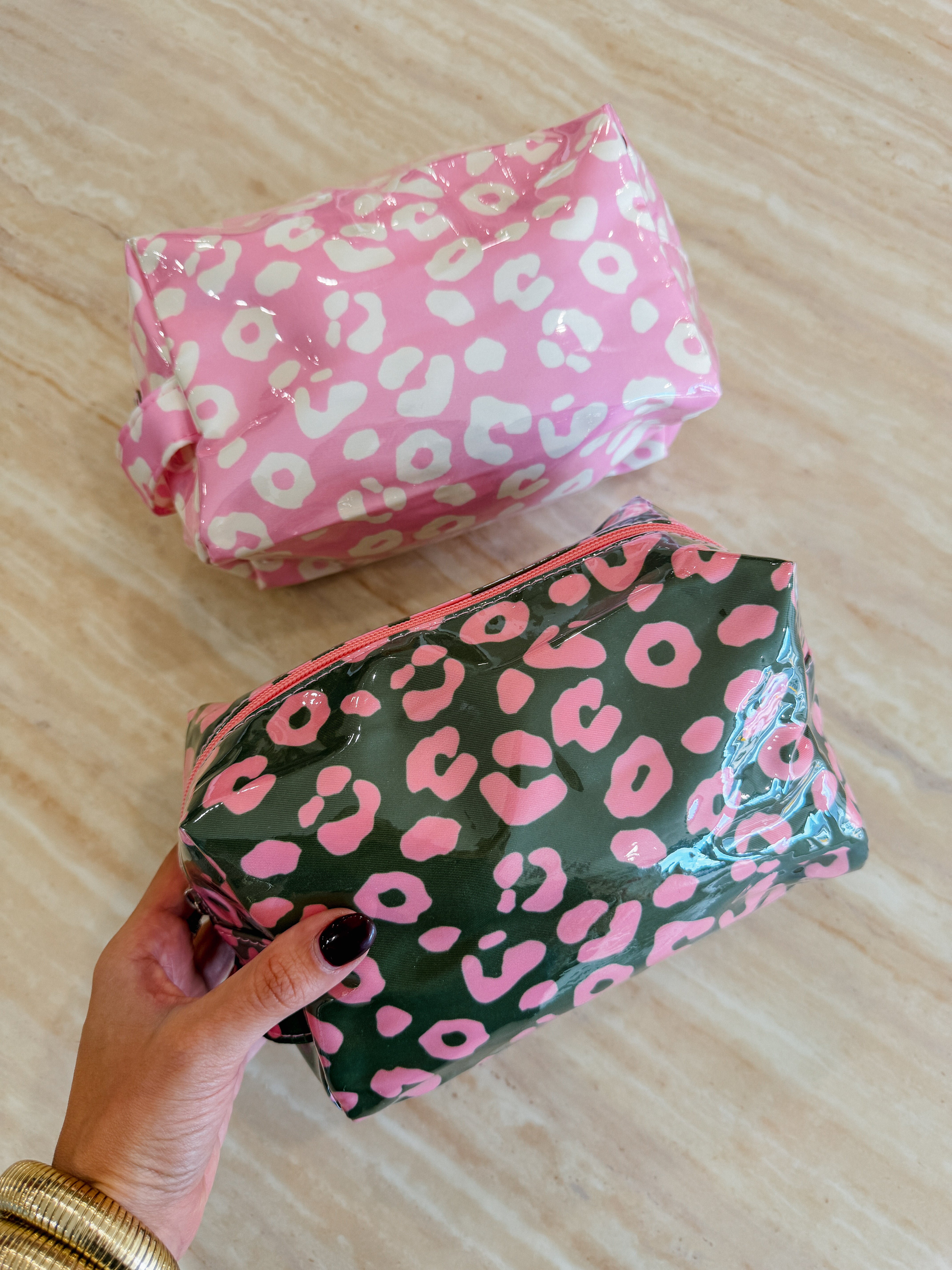 ANIMAL PRINT COSMETIC BAG