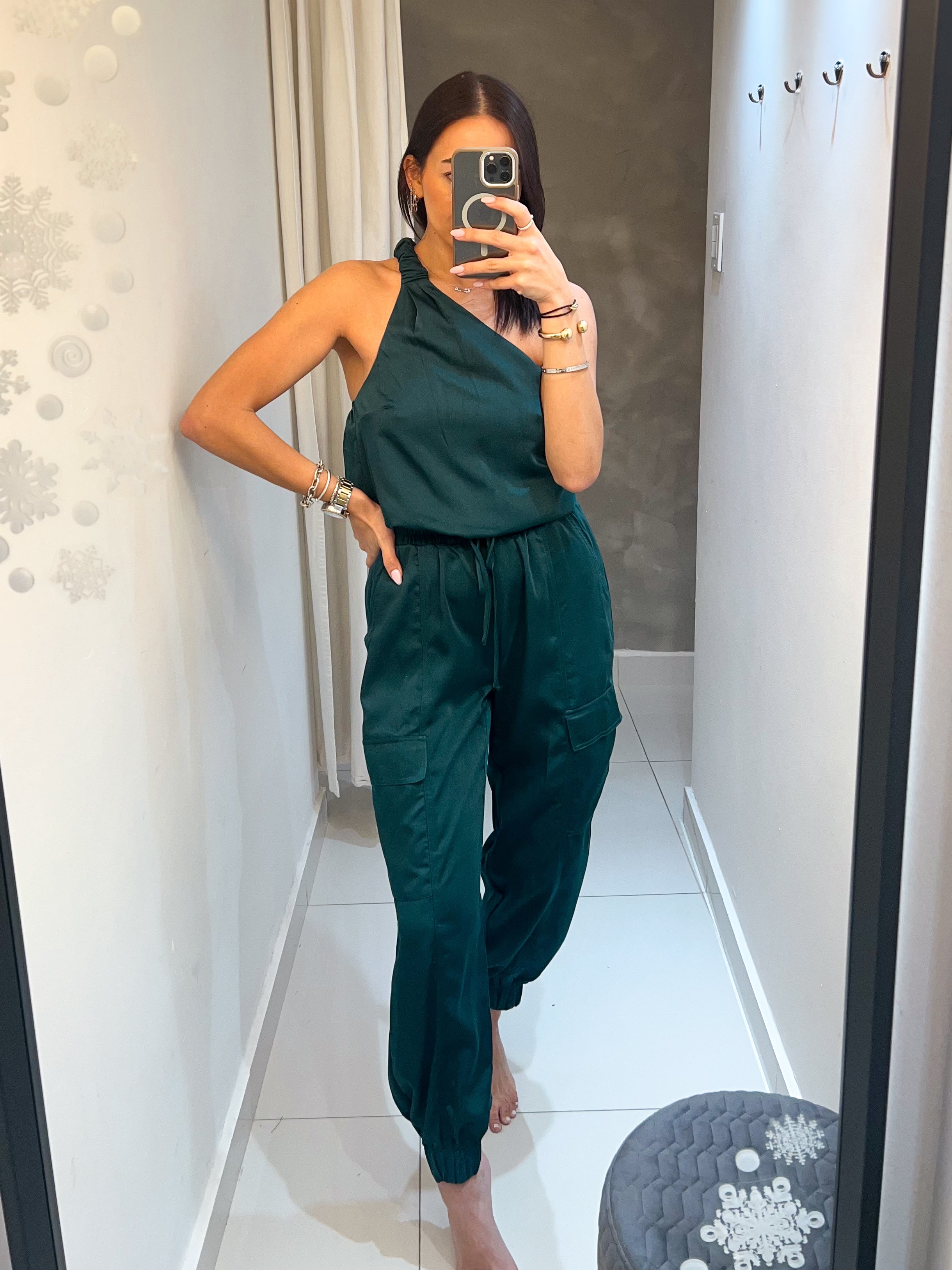 JOANA EMERALD JUMPSUIT