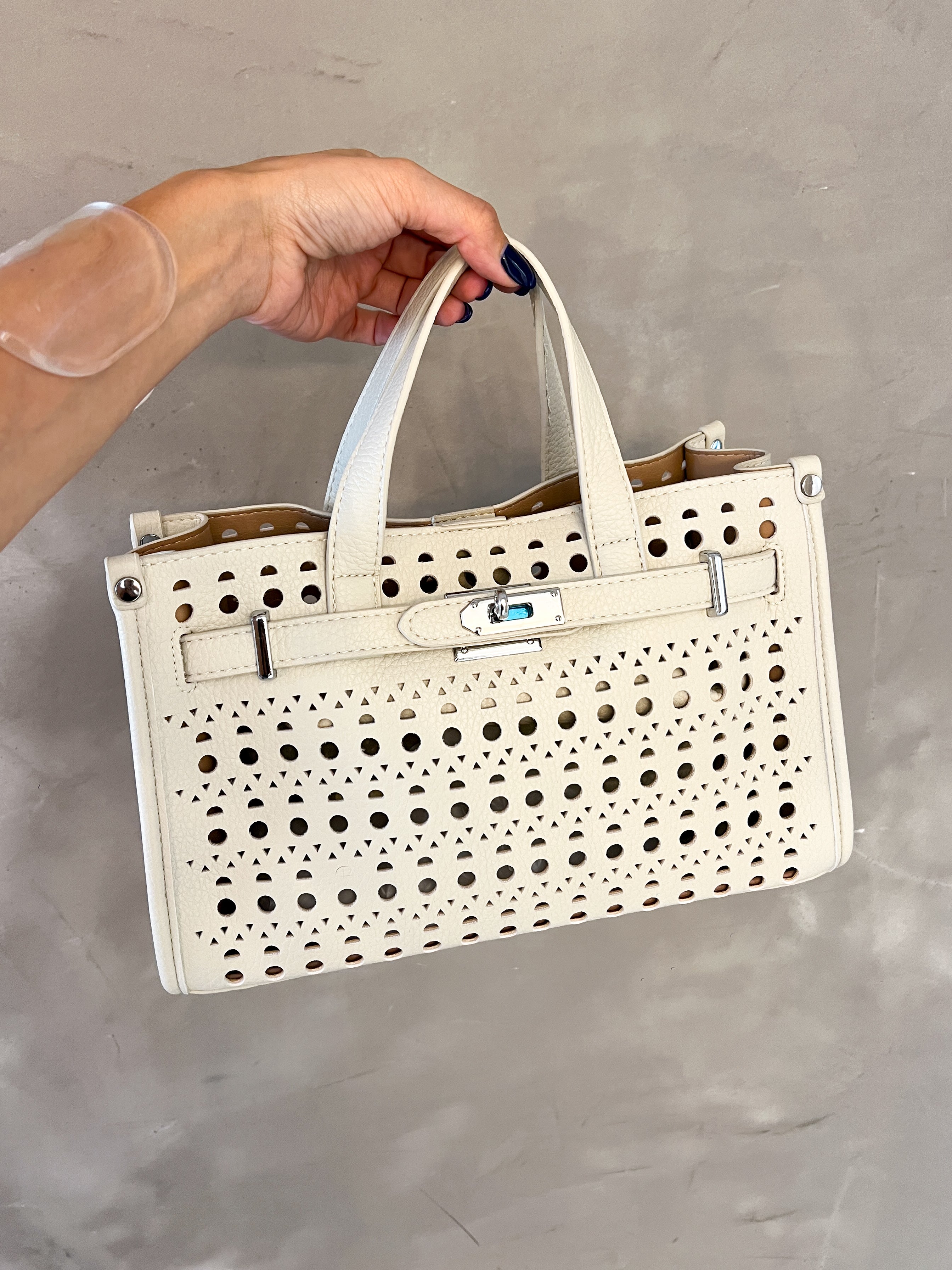 LIZZIE LOCKET MINI TOTE