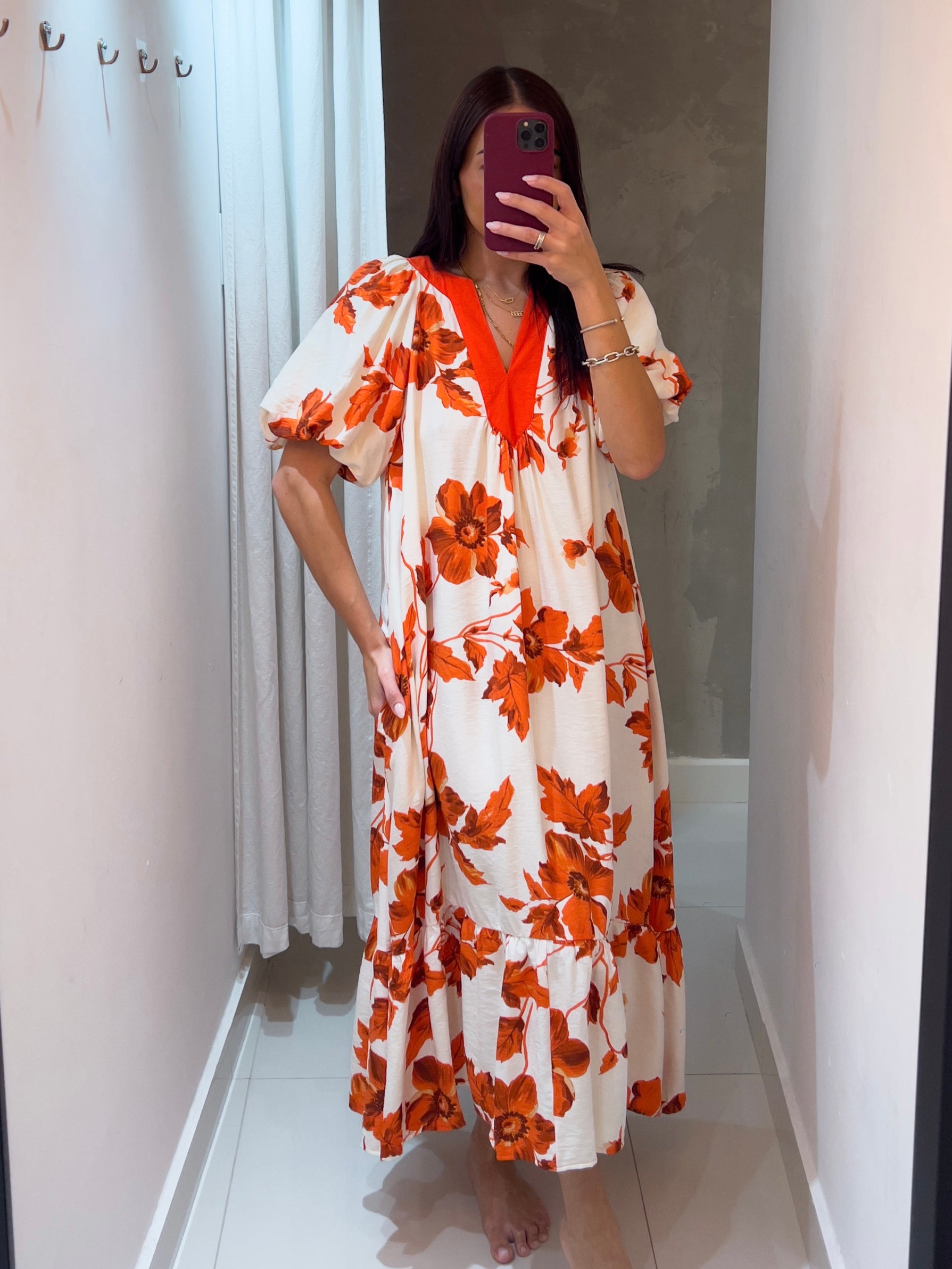 MAGGIE FLORAL PRINT MAXI