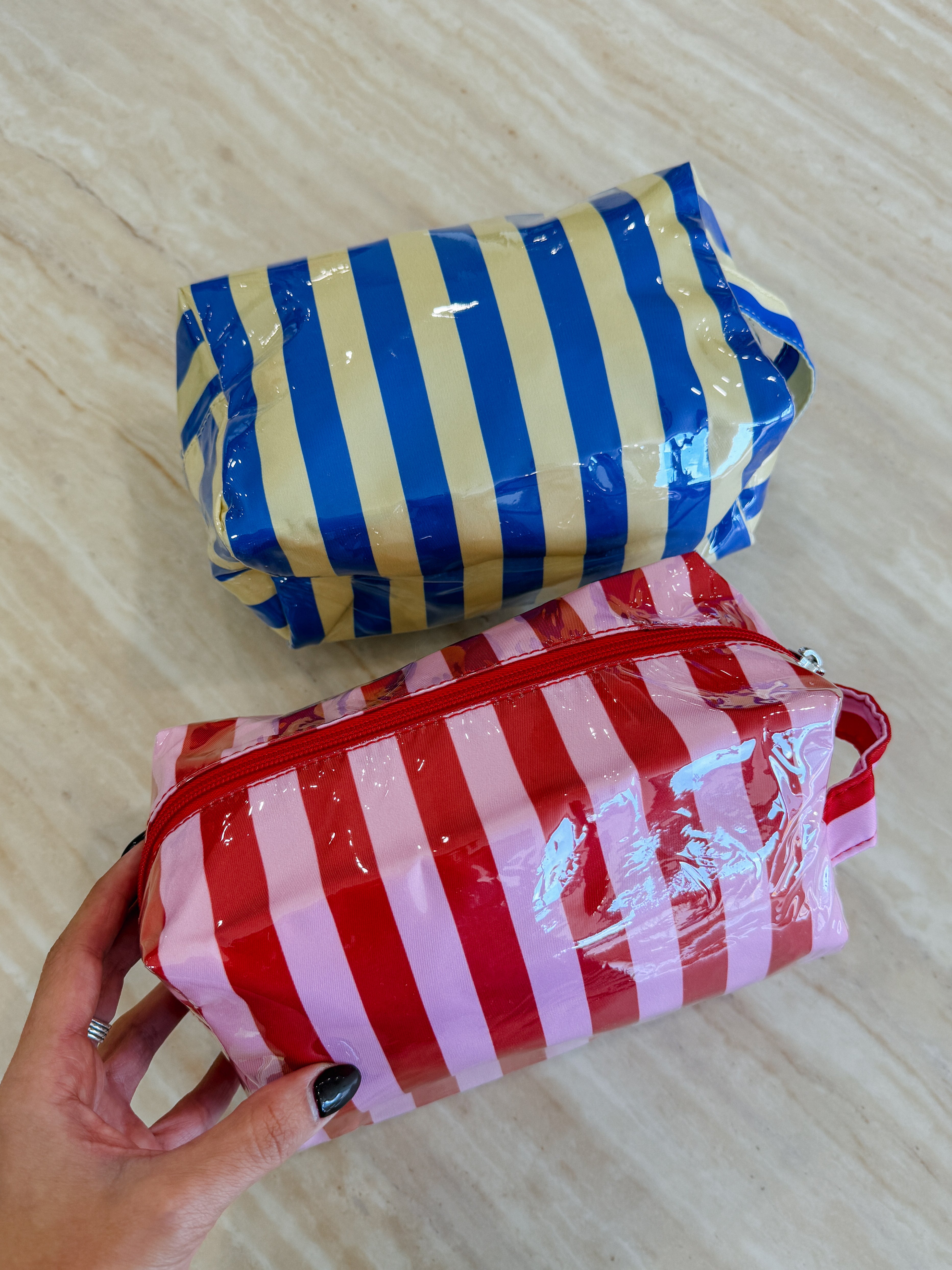 STRIPES COSMETIC BAG