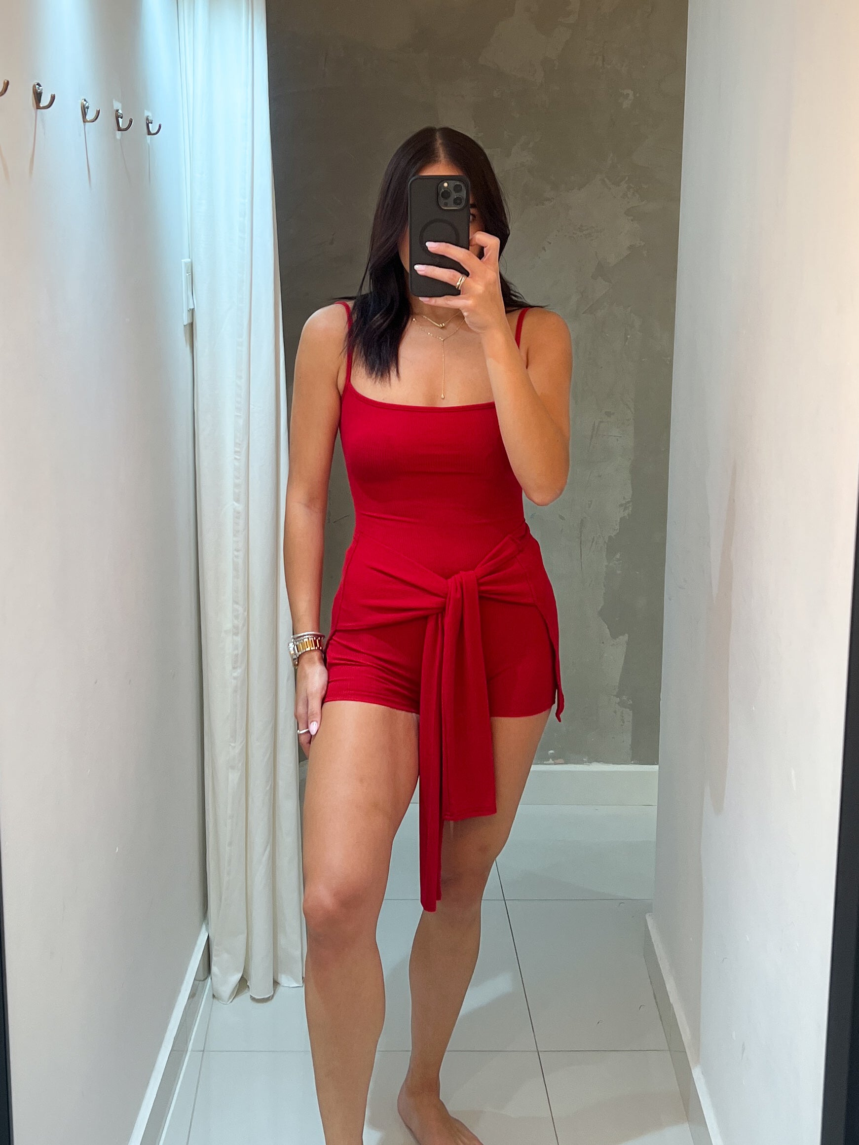 KIMBERLY RED TWO PIECE SET