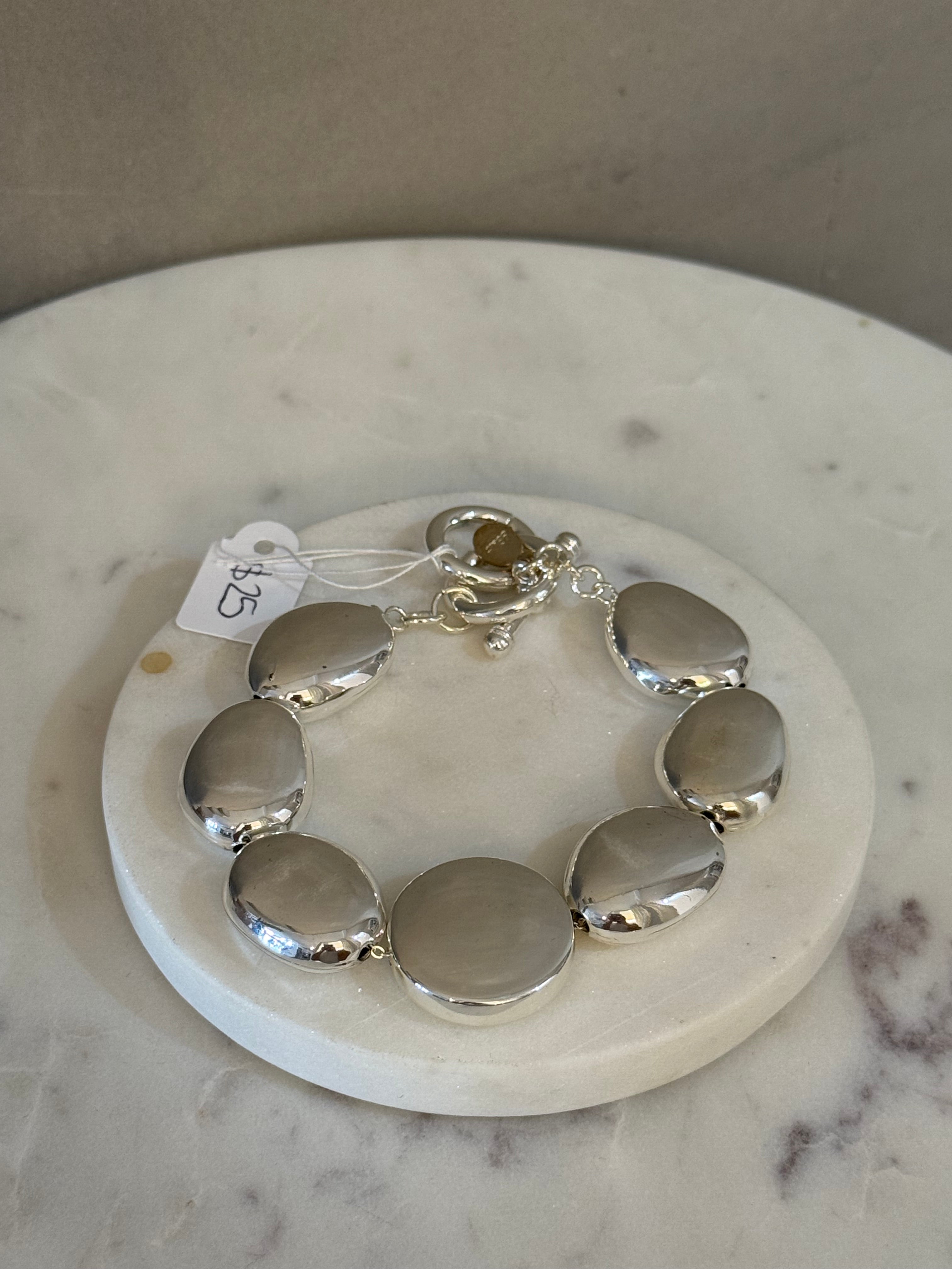 GEORGINA SILVER BRACELET
