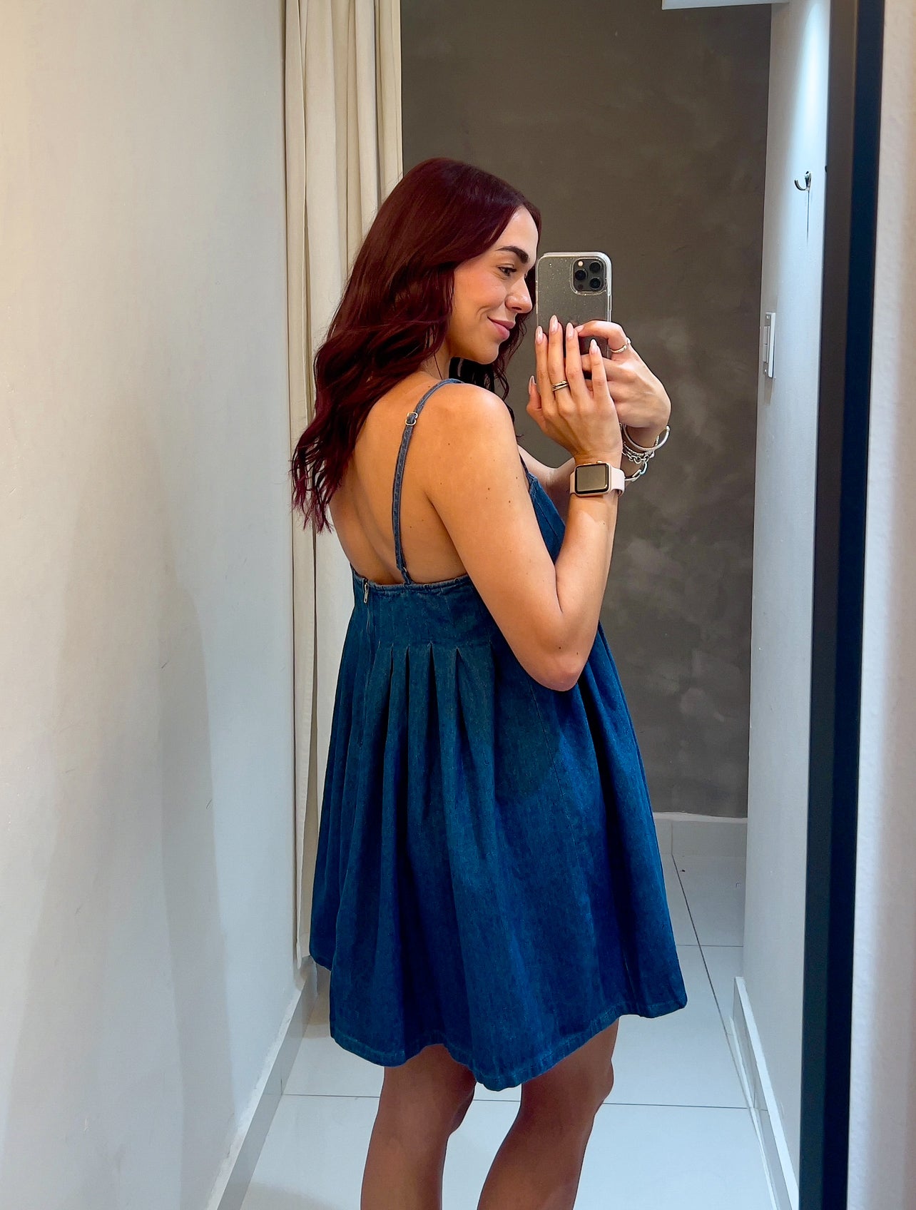 DALIA DENIM DRESS