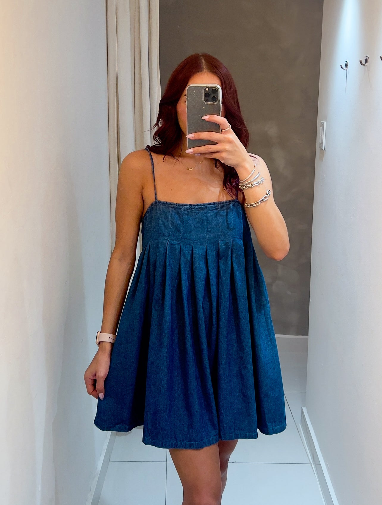 DALIA DENIM DRESS