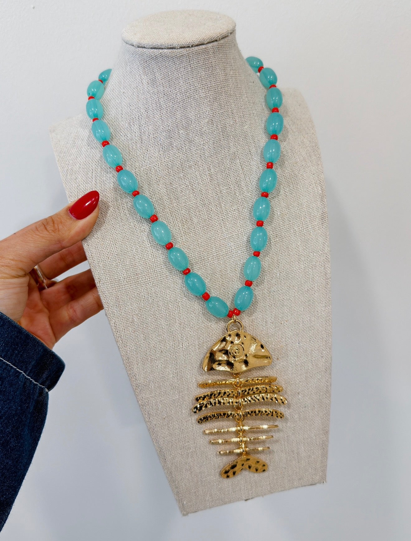 NERINE TURQUOISE NECKLACE