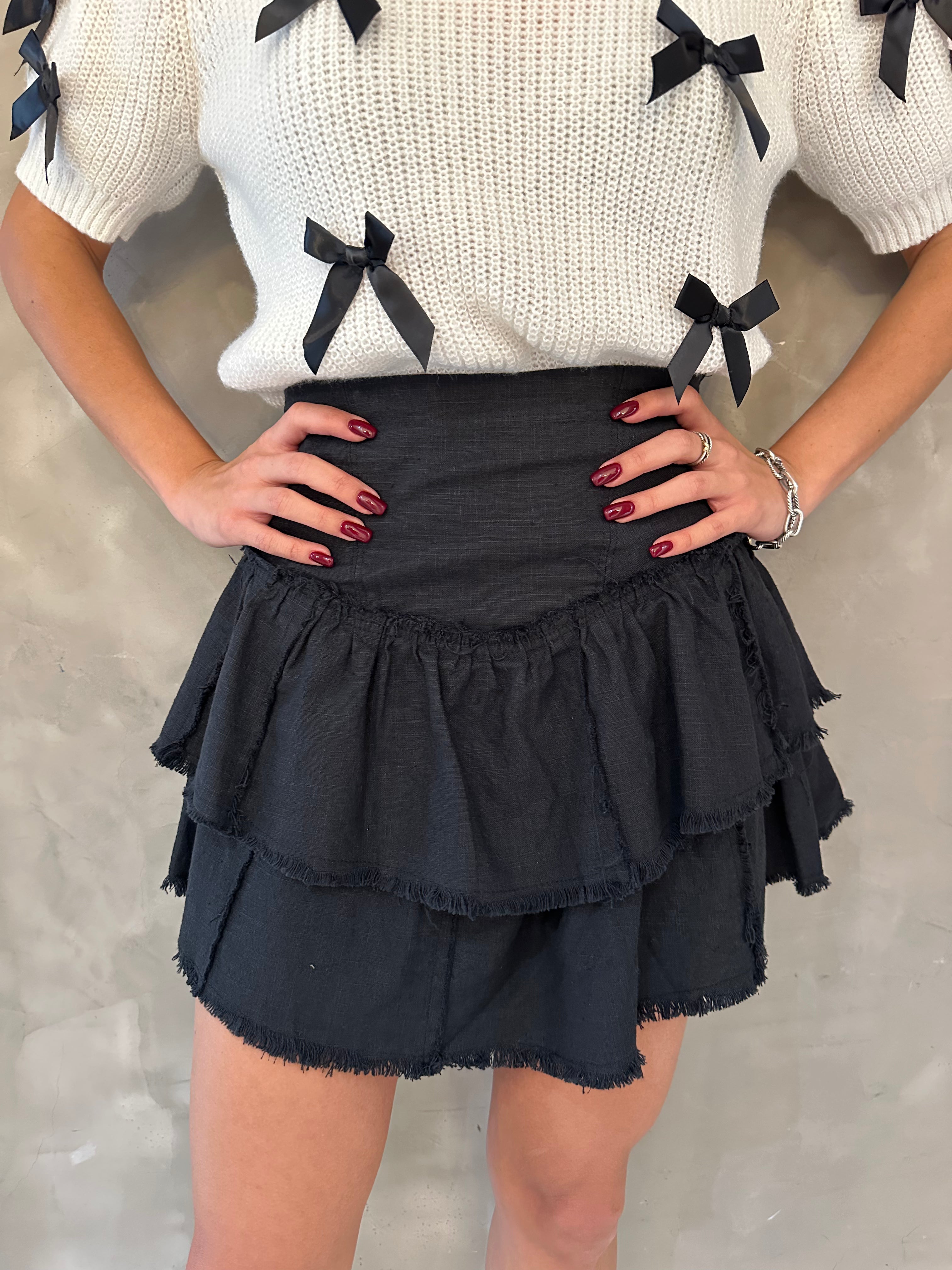 KATIE HEM SKIRT