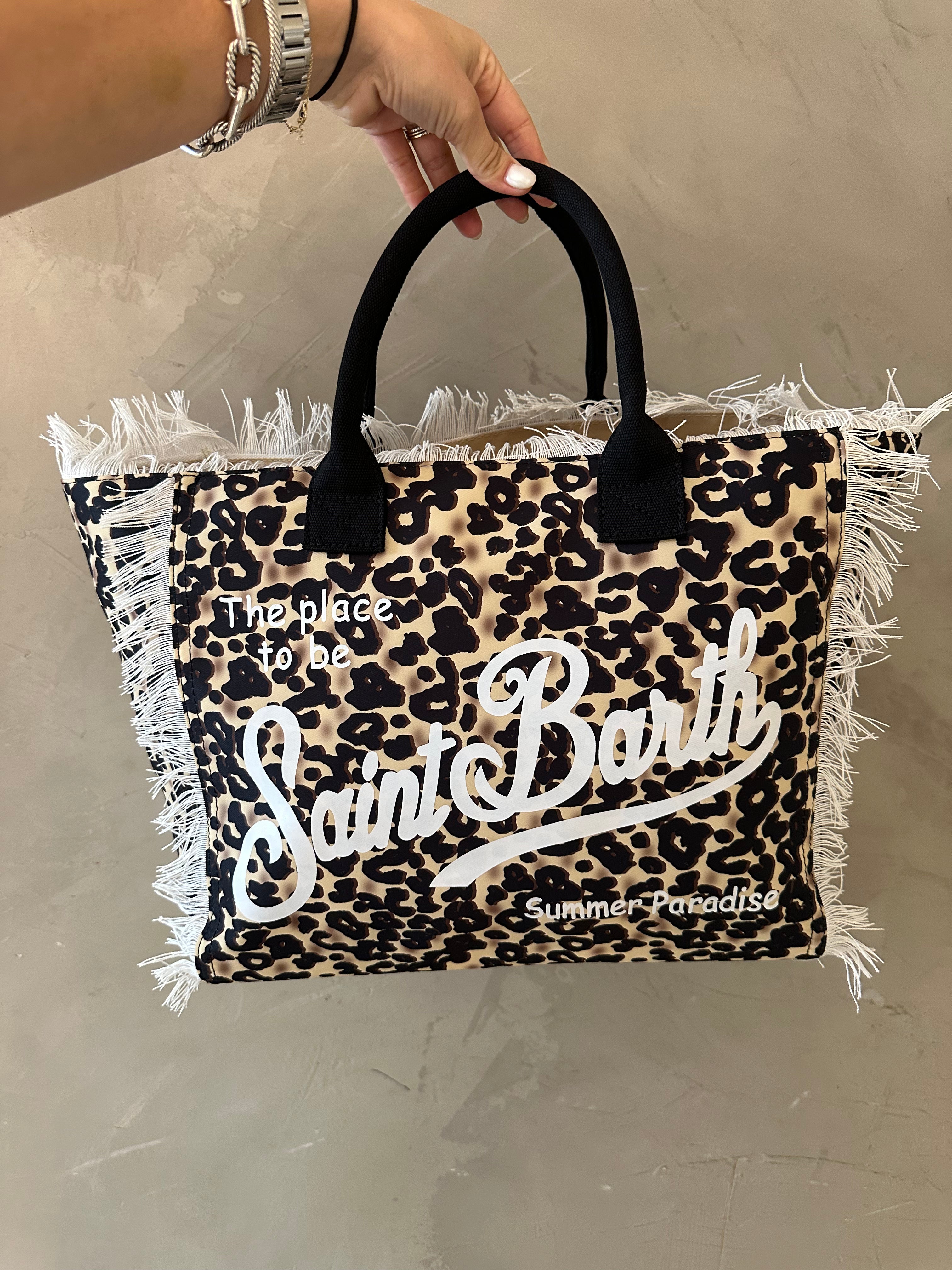 ANIMAL PRINT TOTE BAG