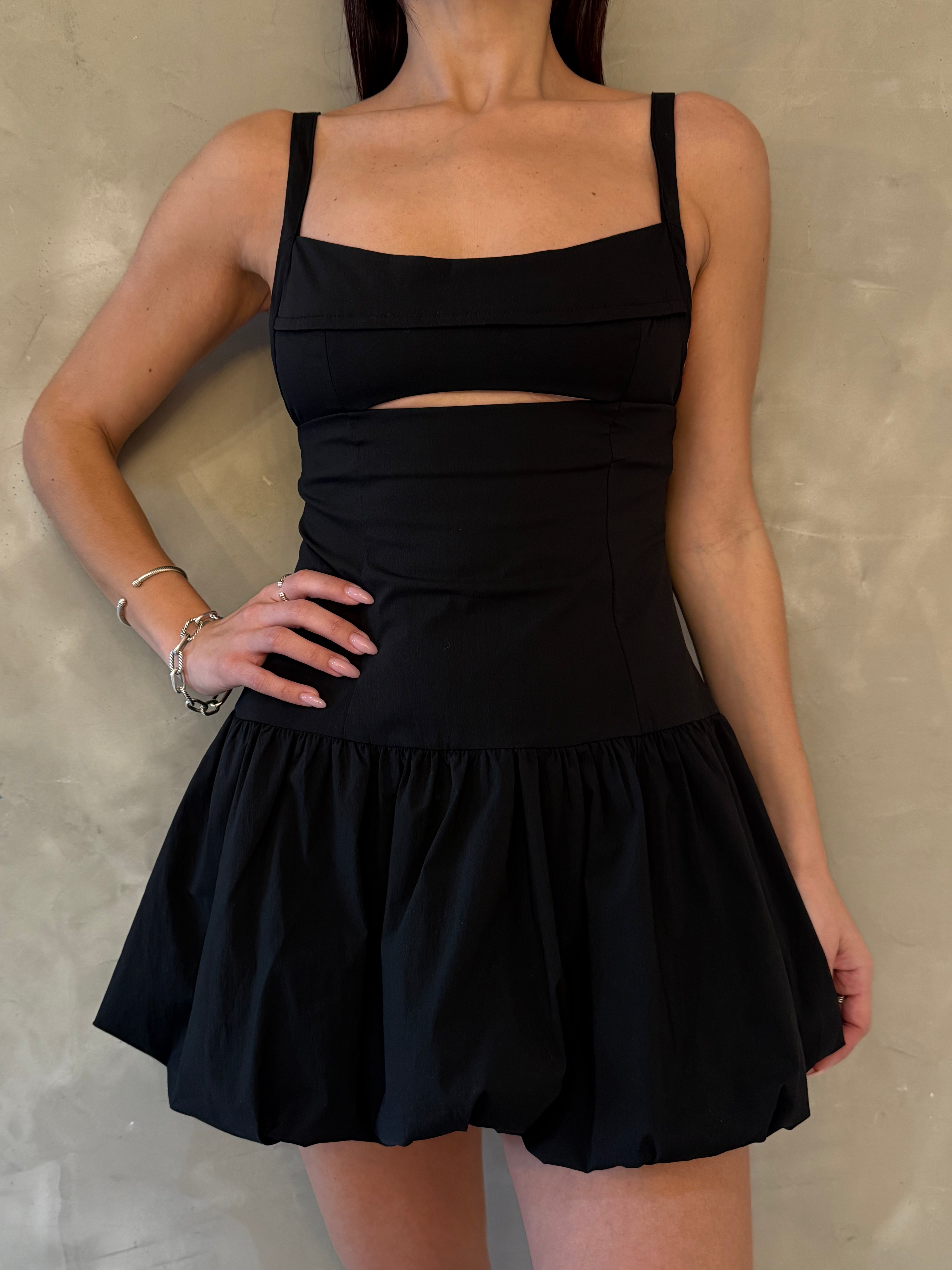 AMARA BLACK MINI DRESS