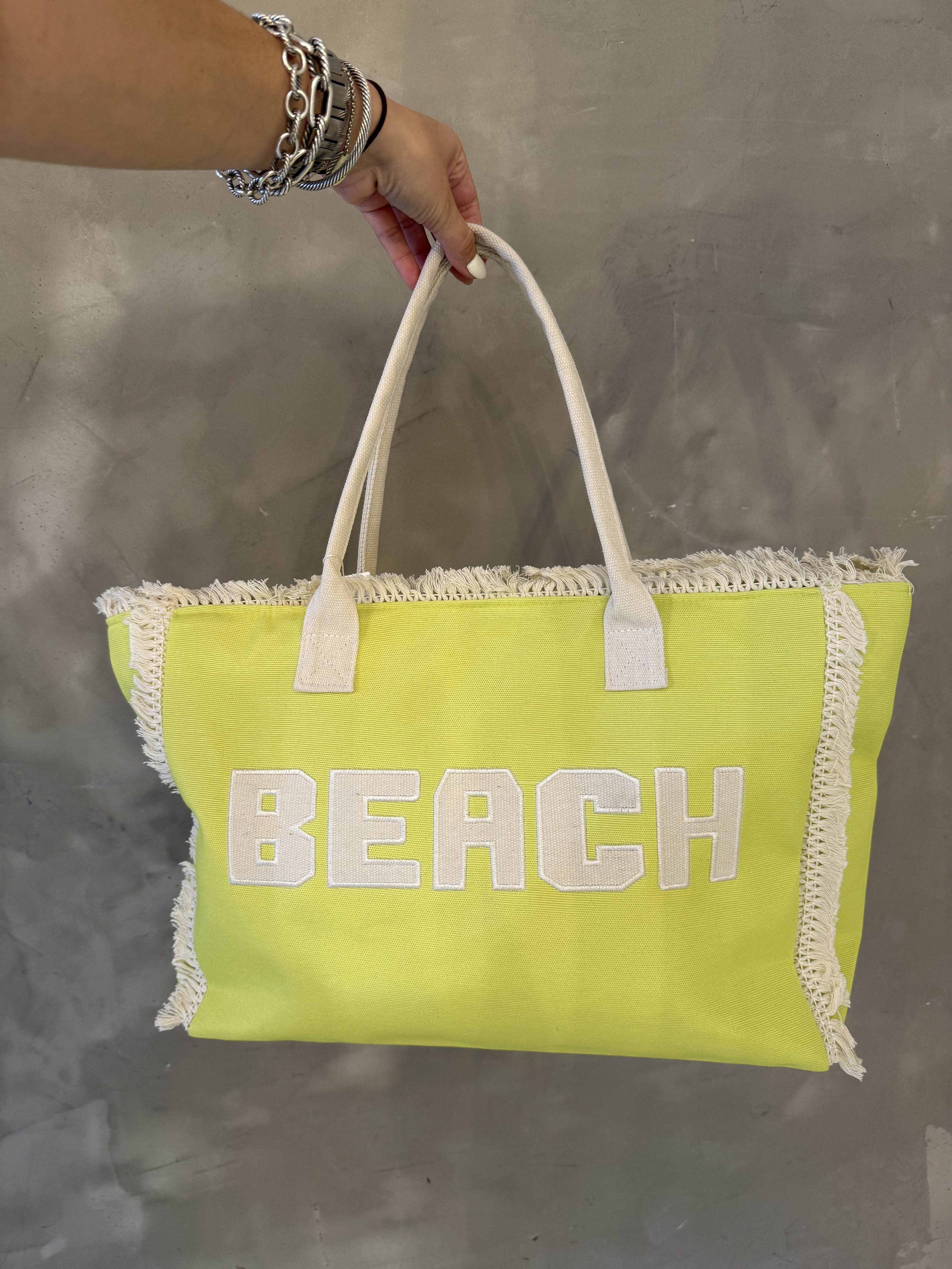 BEACH NEON TOTE BAG