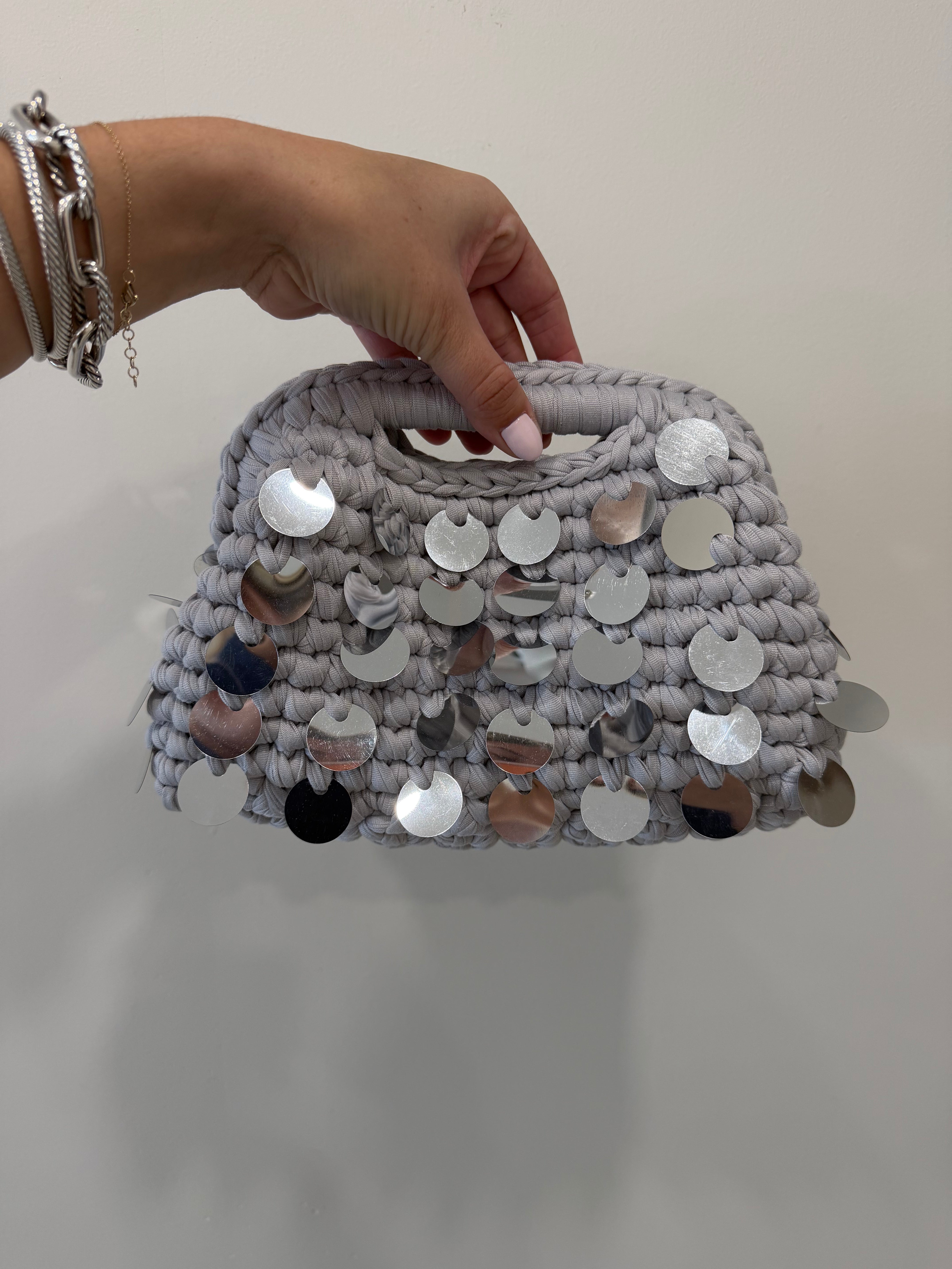 CARLOTA SEQUINS BAG