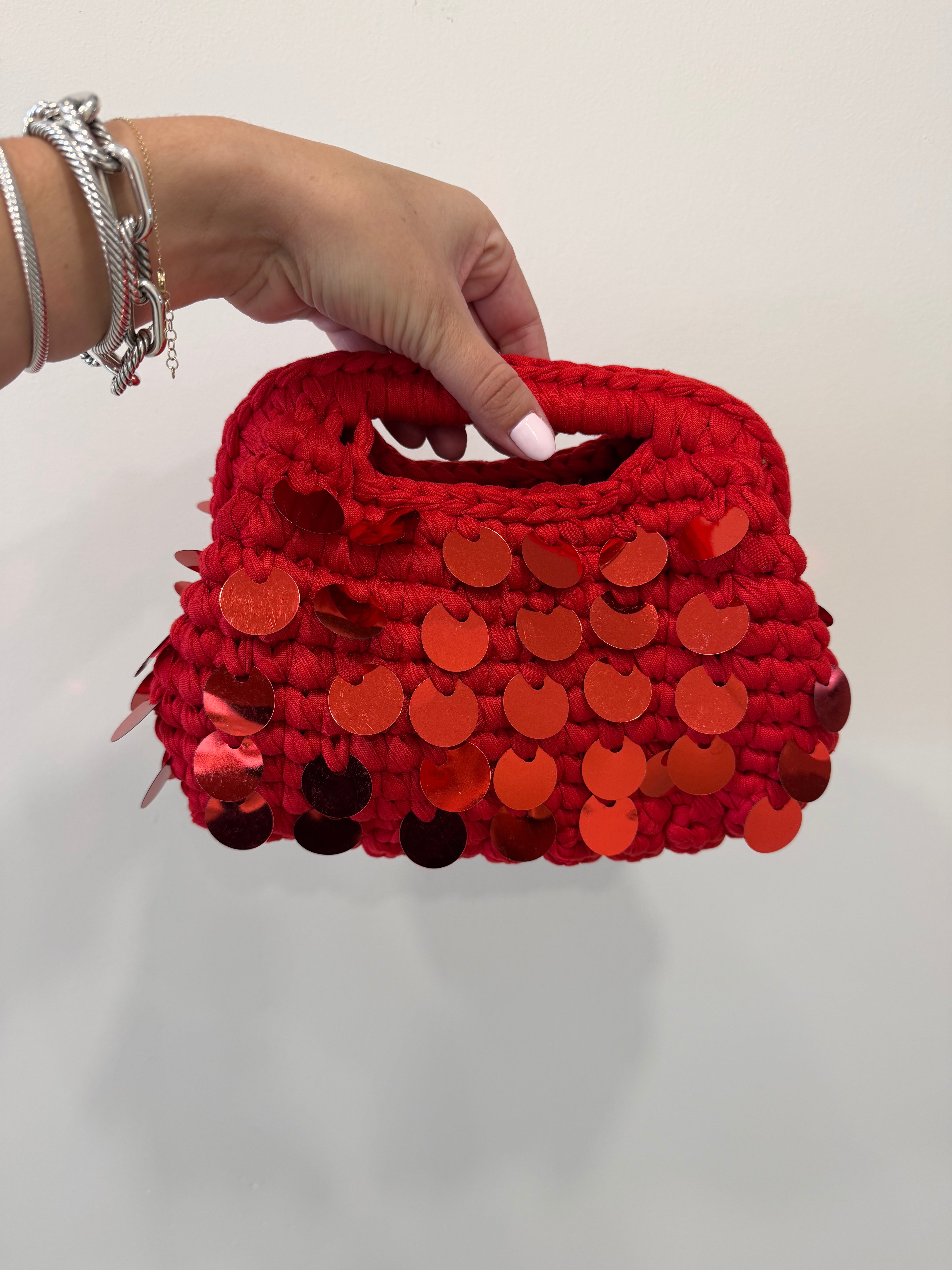 CARLOTA SEQUINS BAG