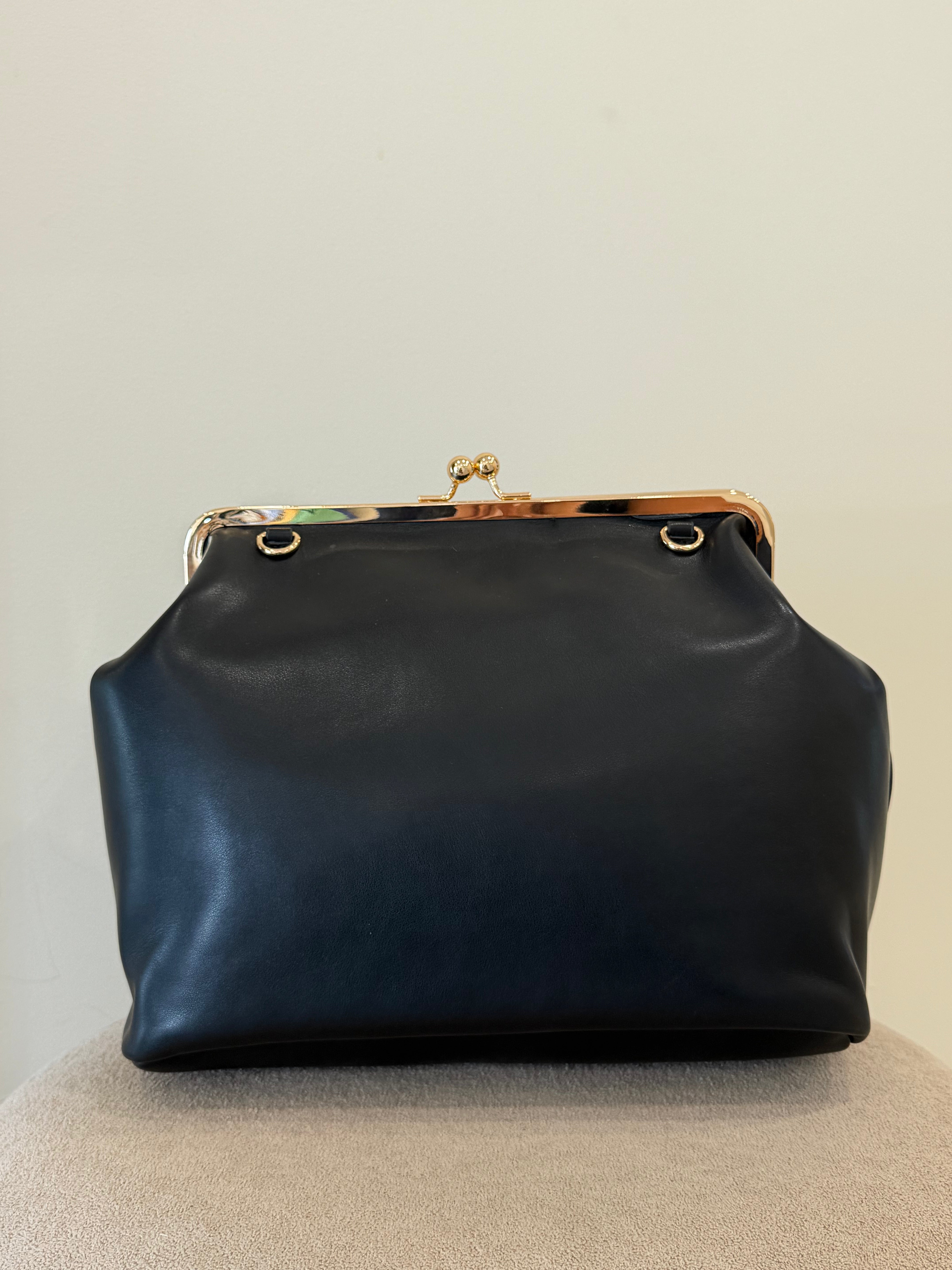 CRISTINA BLACK PURSE - LARGE