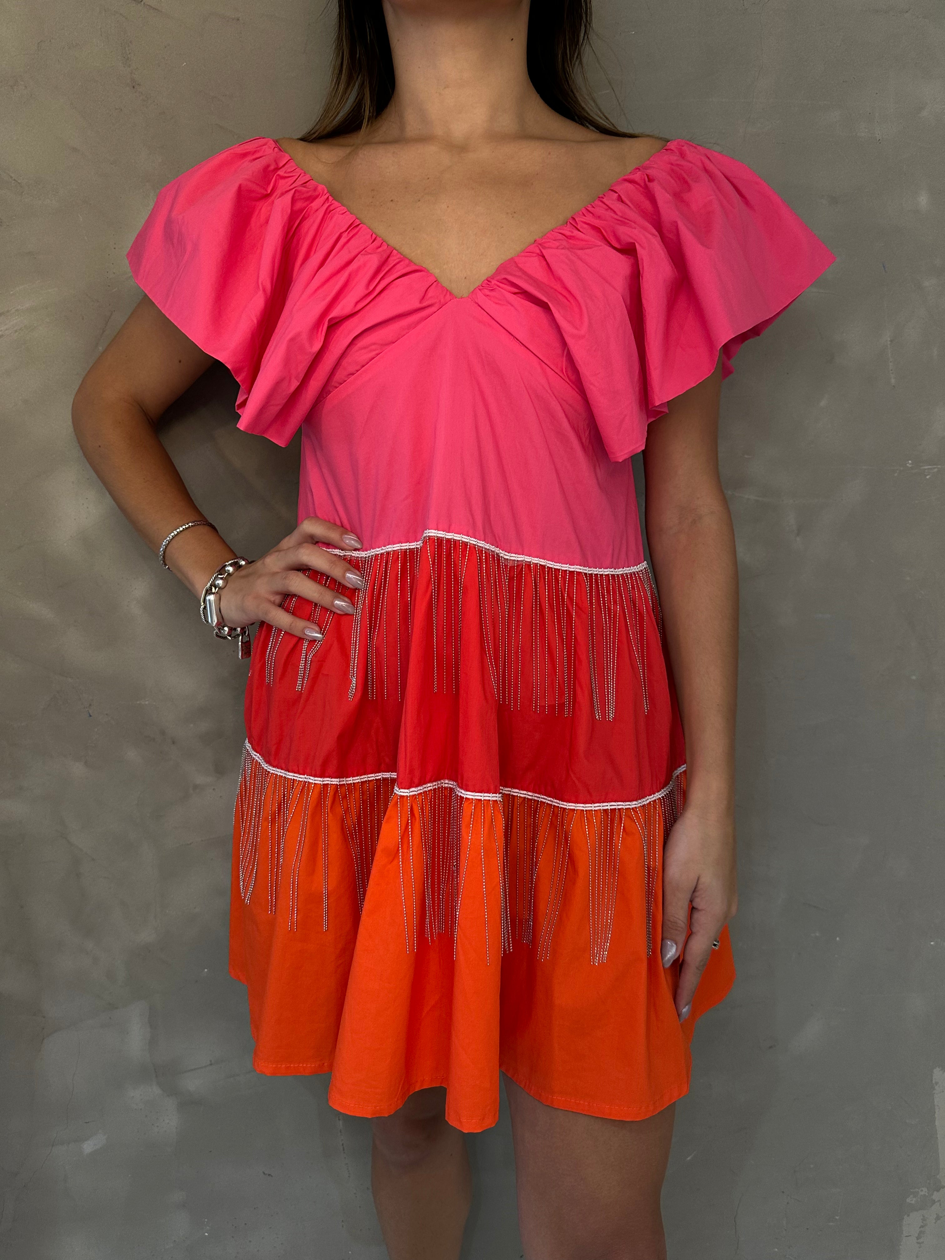 CATALINA FRINGE DRESS