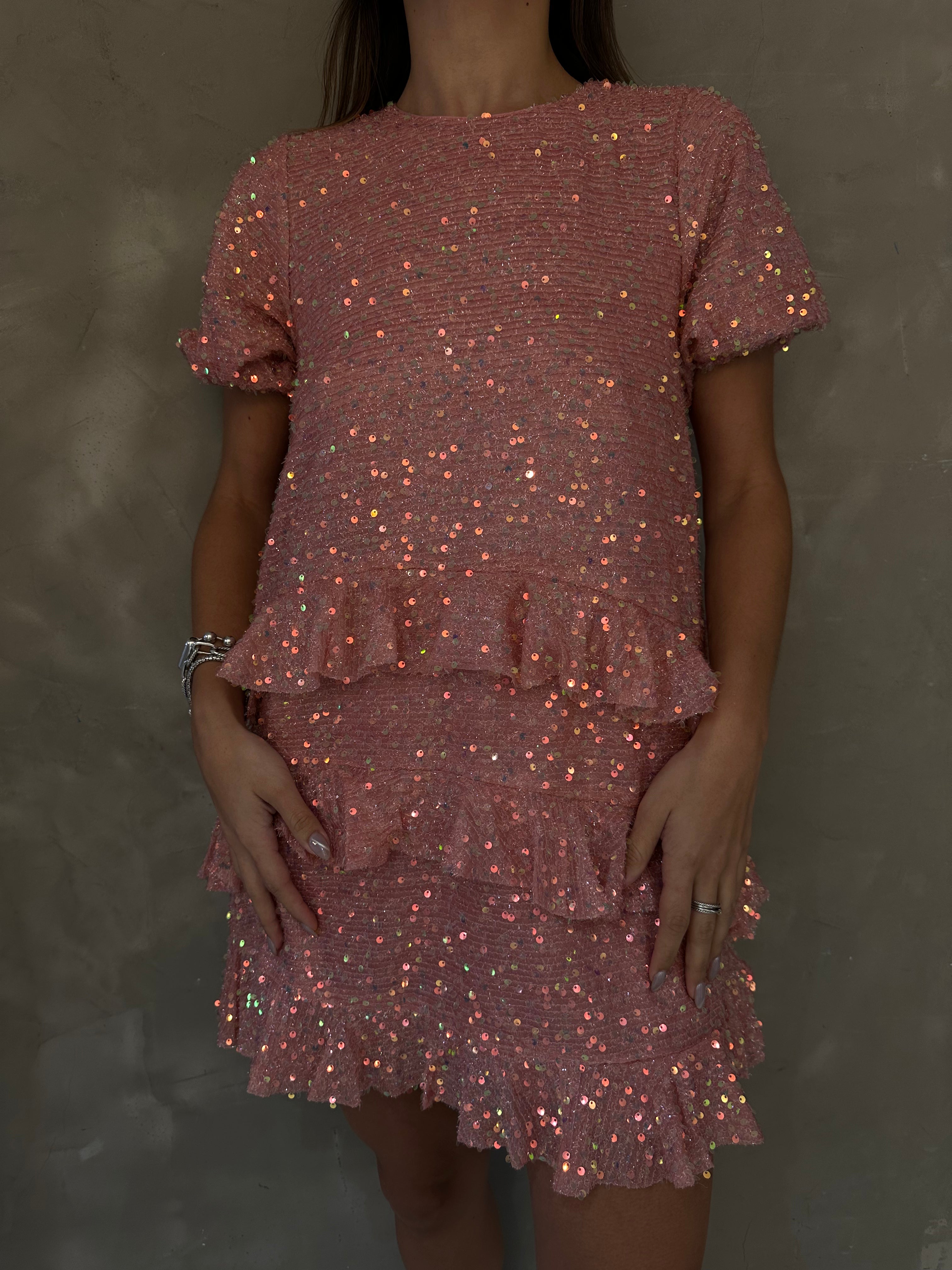 MACARENA SEQUINS MINI DRESS