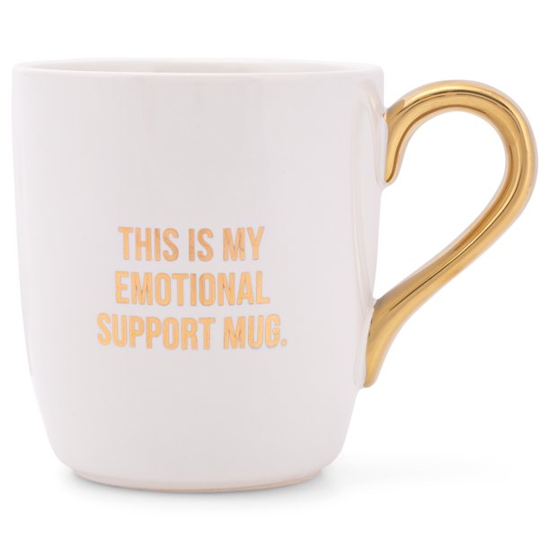 THIS IS MY EMOTIONAL SUPPORT COFFEE MUG